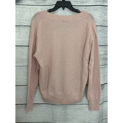 White and Warren Pink Sweater