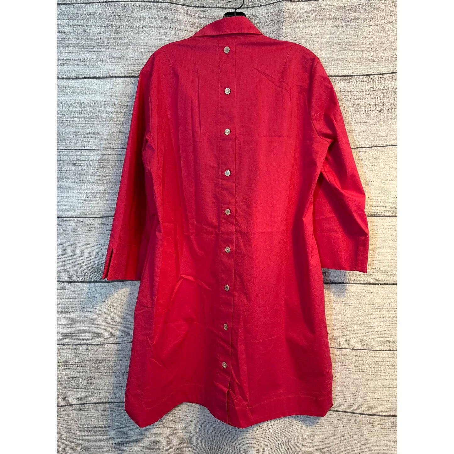 Hinson Wu Orchid Aileen 3/4 Sleeve Button Back Dress Size L