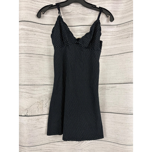John Galt Blue Polka Dot Mini Dress
