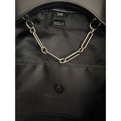 Belstaff Mollison Leather Biker Jacket Size 38