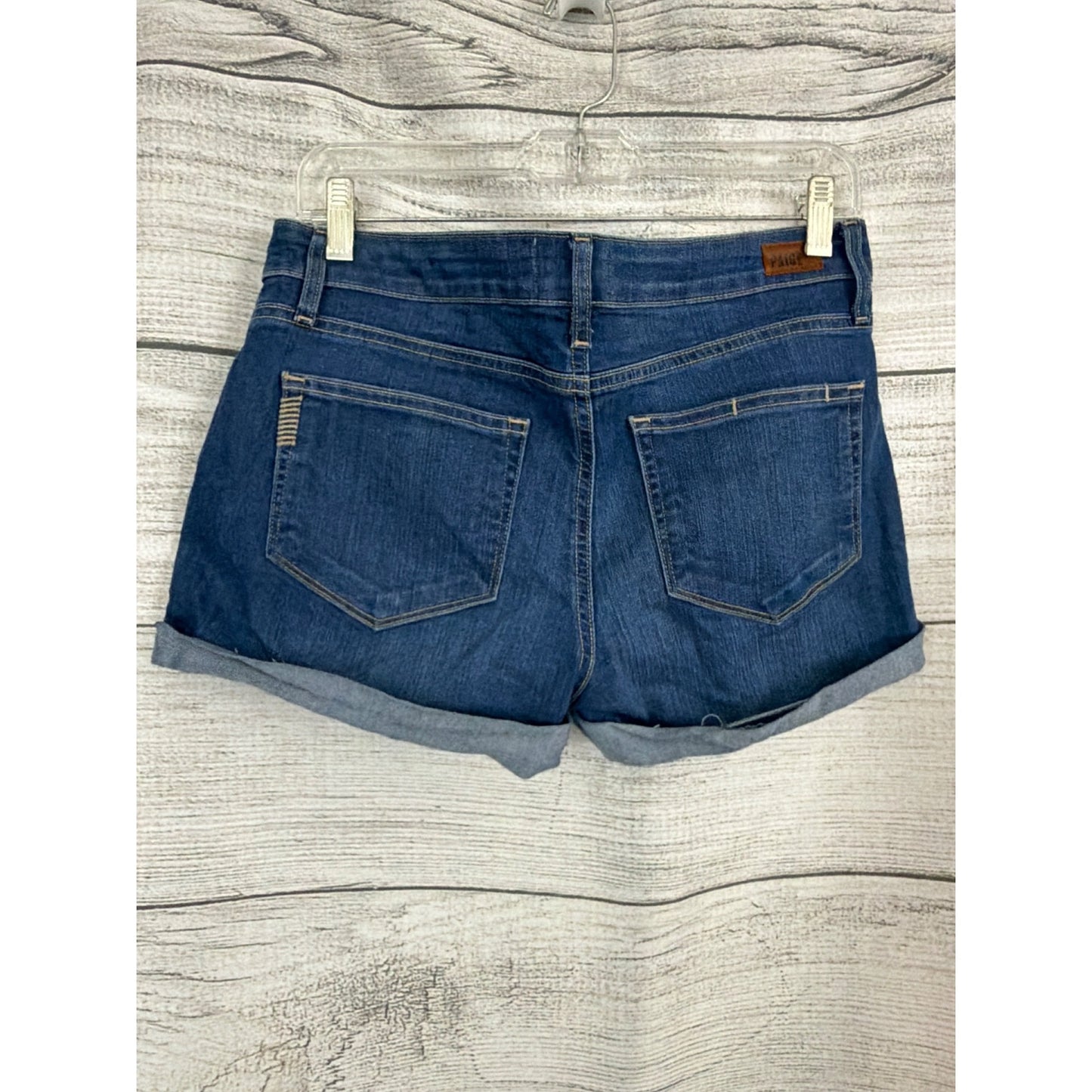 Paige Jimmy Jimmy Denim Shorts Size 27