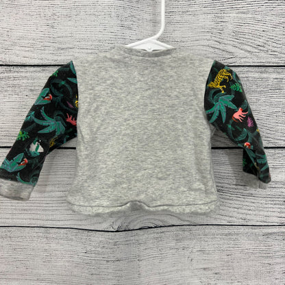 Rosie Pope Baby Dino Long Sleeve Sweatshirt, Size 12 month