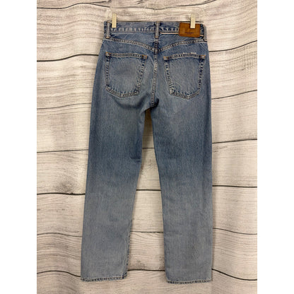 Moussy Vintage High-Rise Tapered Jeans Light Wash Size 25