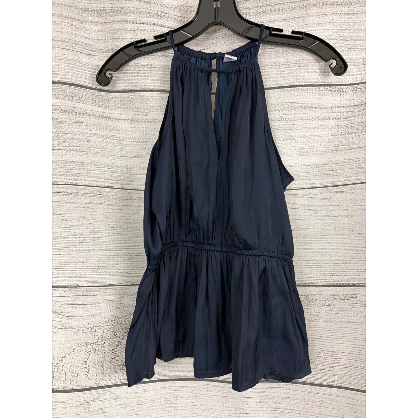 Old Navy Waist-Defined Halter Satin Blouse Size S