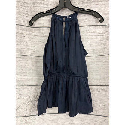 Old Navy Waist-Defined Halter Satin Blouse Size S