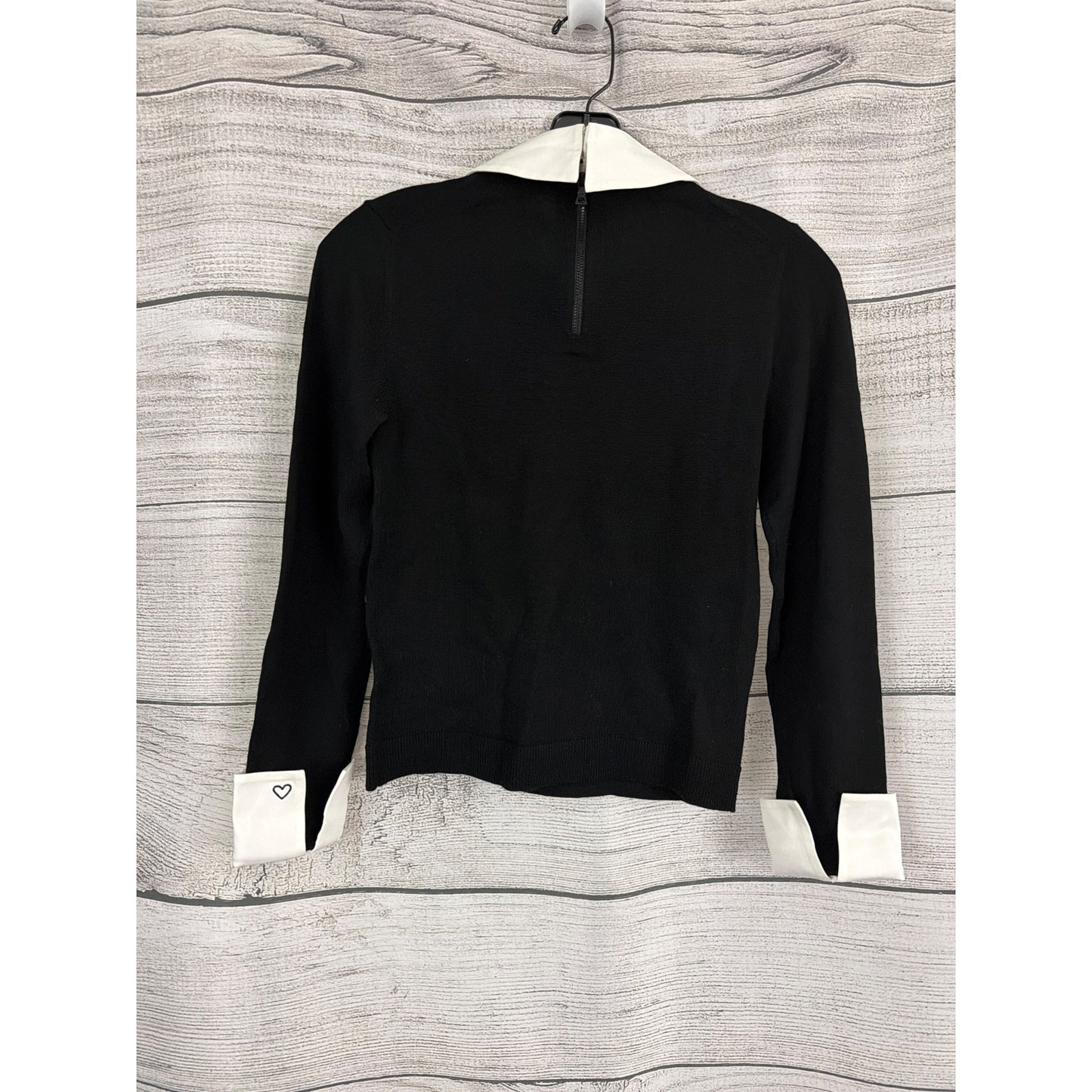 NWT Alice + Olivia Porla Collared Sweater Size S