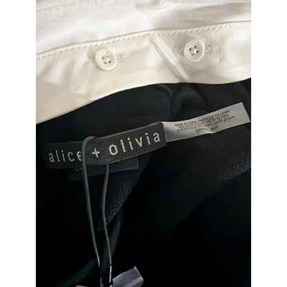NWT Alice + Olivia Porla Collared Sweater Size S