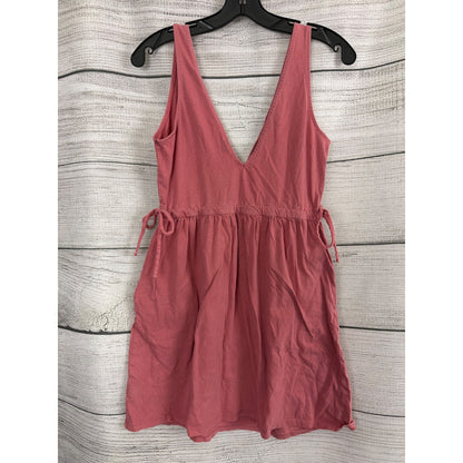 Wild Fable Sleeveless Pink Tie-Waist Dress Size S
