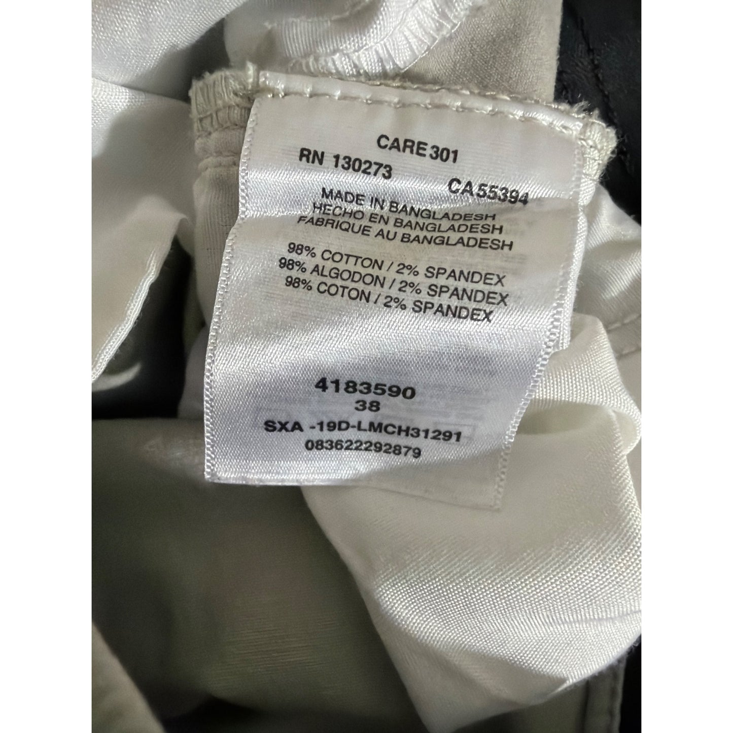 Mens Lee Extreme Comfort Khaki Shorts Size 38