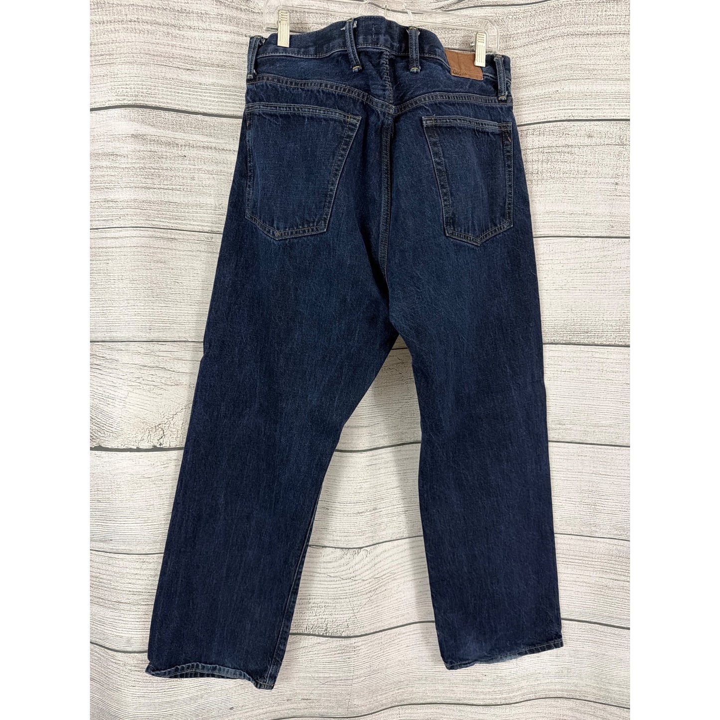 Mens Gap 1969 Standard Fit Dark Wash Denim Jeans Size 36X30