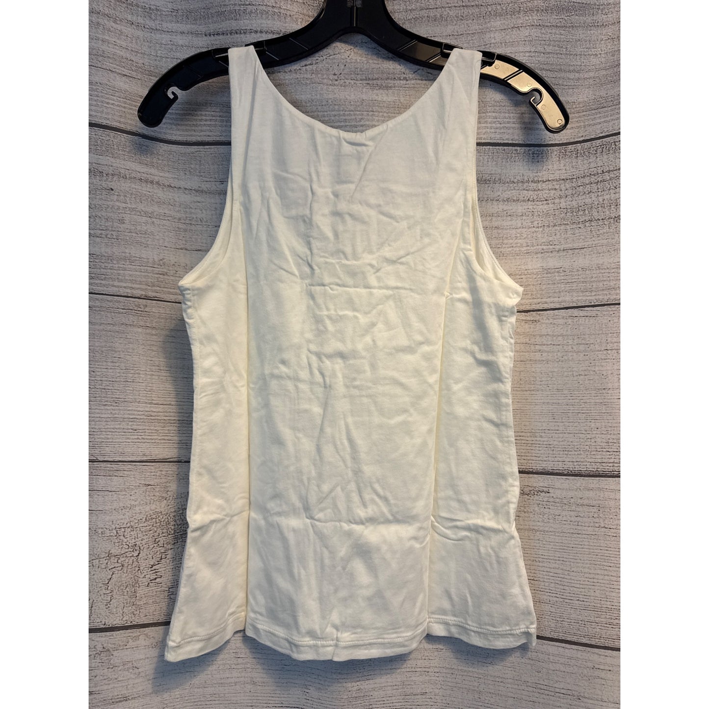 NWT J.Crew White Tank Top M