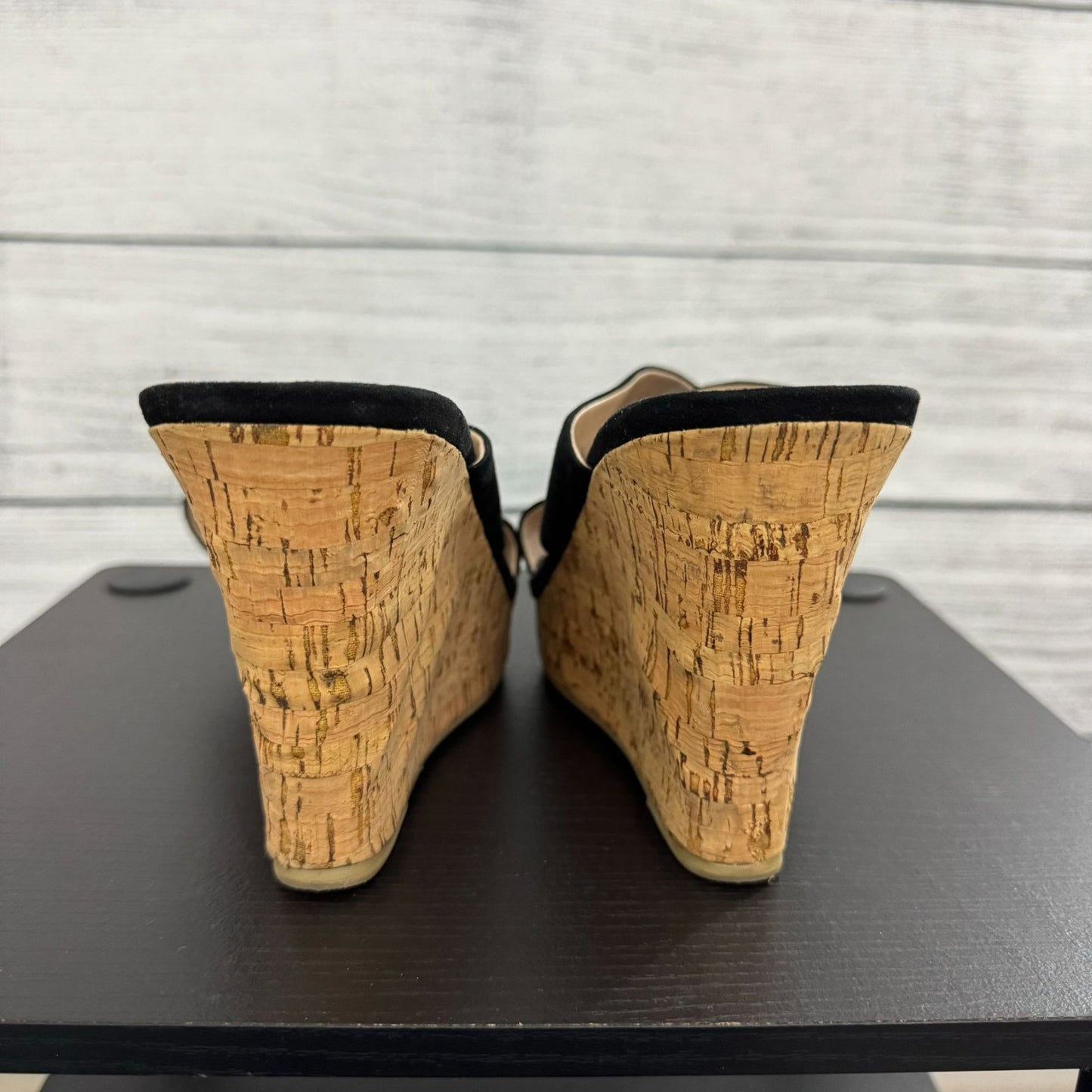 Charles By Charles David Wedge Cork Sandals Size 9.5