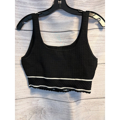 Babaton Sculpt Knit Button Cropped Tank Size L