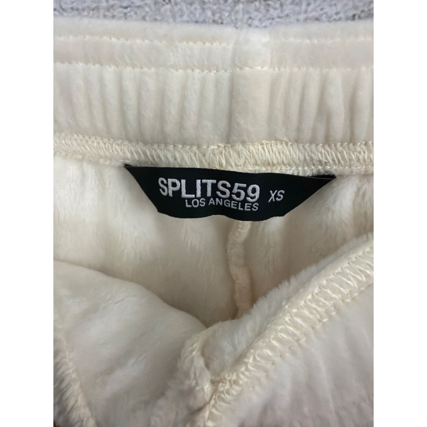 Splits59 Off White Rhys Velour Jogger Set Bottom Size XS, Top Size S