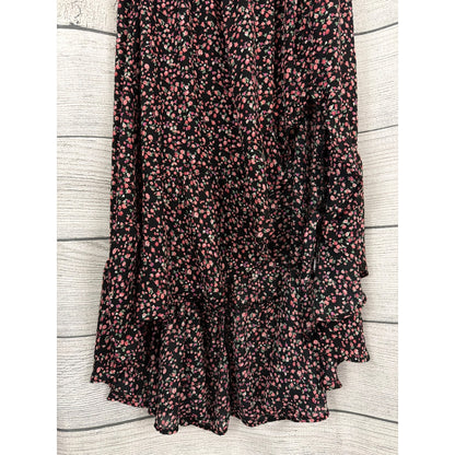 Chelsea 28 Off The Shoulder Midi High Low Dress Size L
