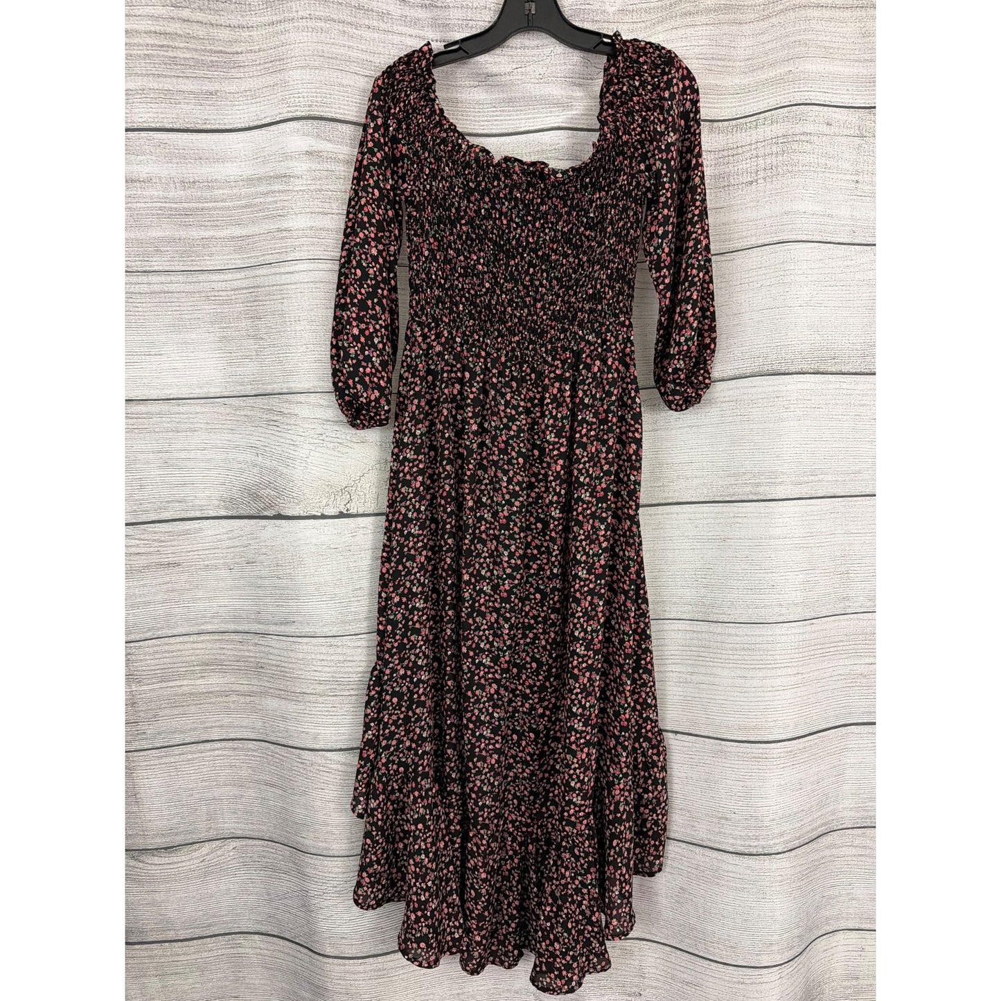 Chelsea 28 Off The Shoulder Midi High Low Dress Size L