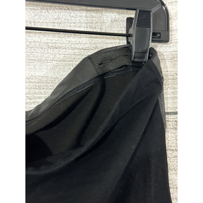 NWOT Maternity Pleather adjustable leggings