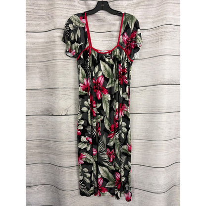 Tommy Bahama Tropical Floral Maxi Dress Size L