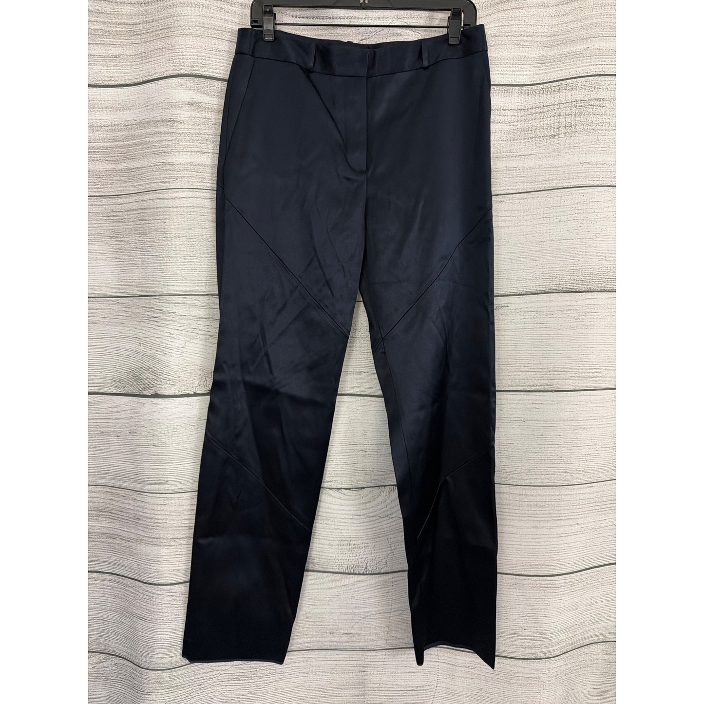 Thakoon Navy Tapered Silk Pants