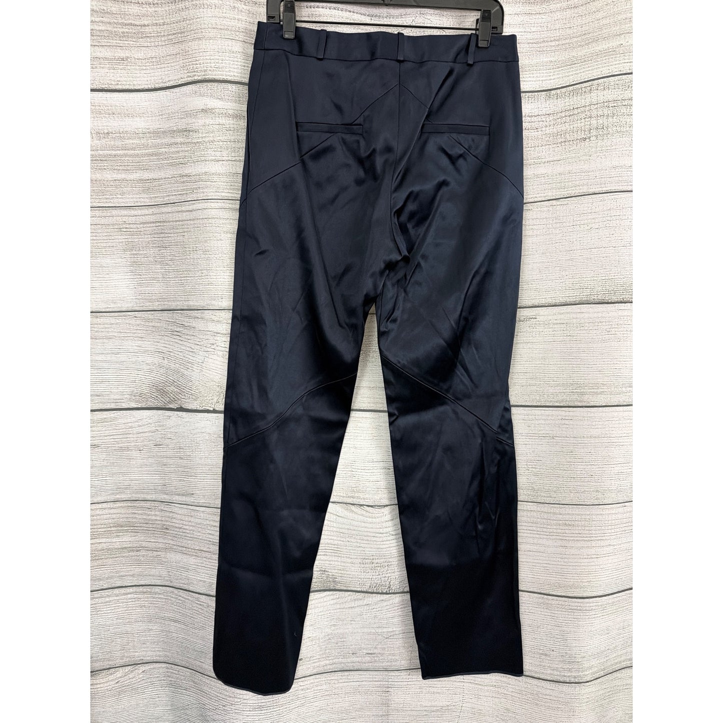 Thakoon Navy Tapered Silk Pants