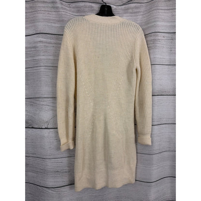 CAbi Ivory Book Club Cardigan Sweater Size S