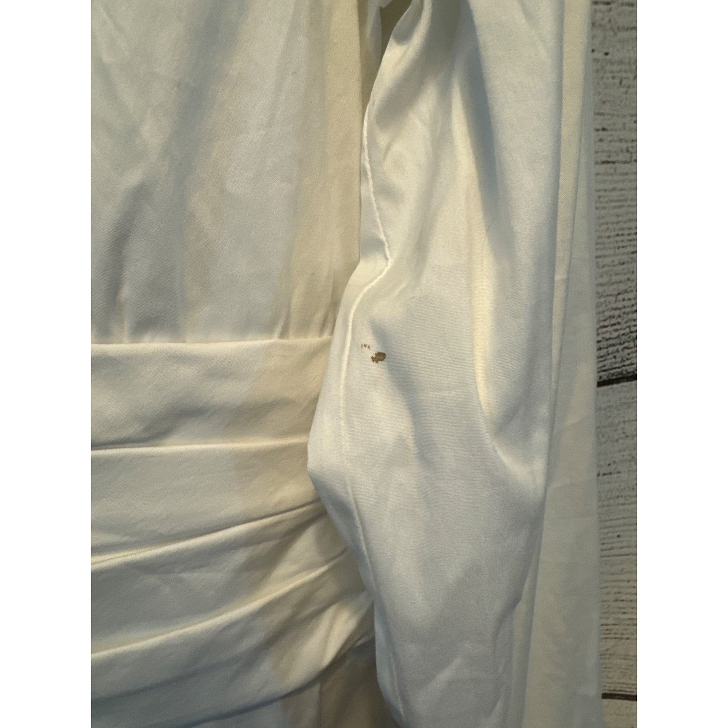 Finley White Button Down Shirt Size Large