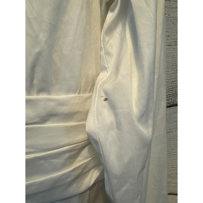Finley White Button Down Shirt Size Large