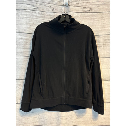 Mondetta Black Zip-Up fleece Jacket Size S