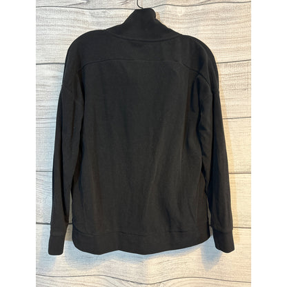 Mondetta Black Zip-Up fleece Jacket Size S