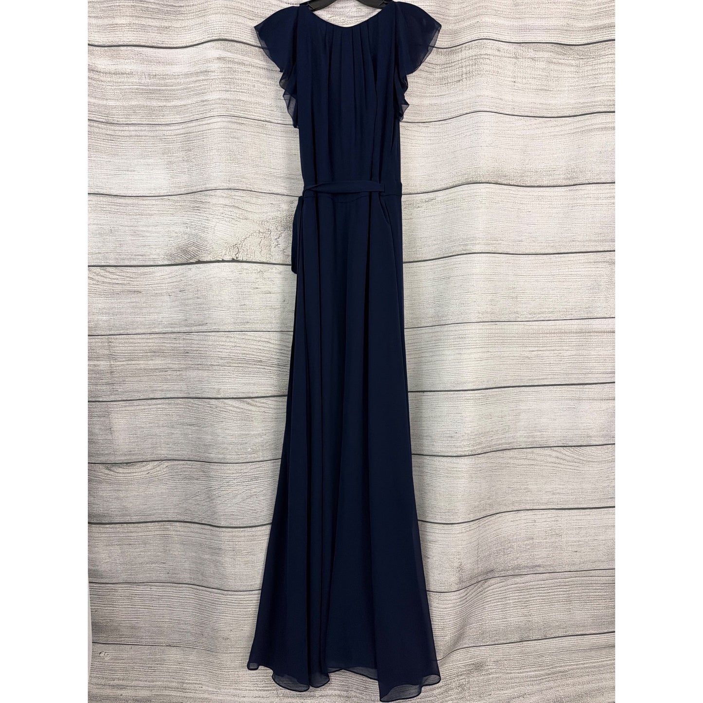 Diane Von Furstenberg Eldridge Flutter Sleeve Maxi Dress Size 10