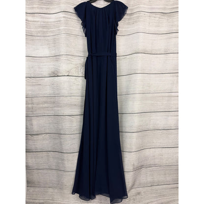 Diane Von Furstenberg Eldridge Flutter Sleeve Maxi Dress Size 10