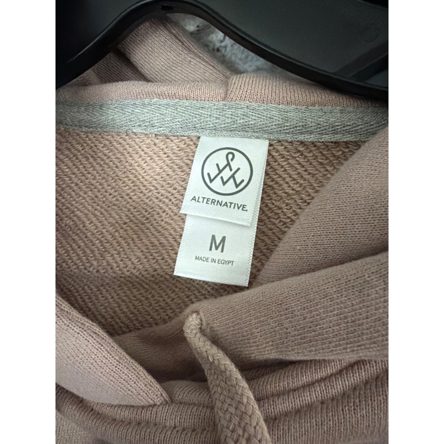 Alternative Pink Hooded Sweatshirt Size M