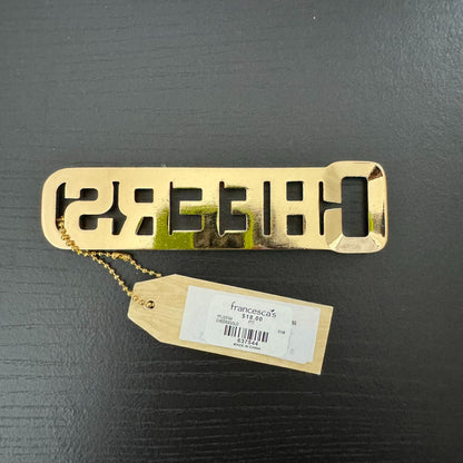 NWT Francescas Cheers Bottle Opener Keychain