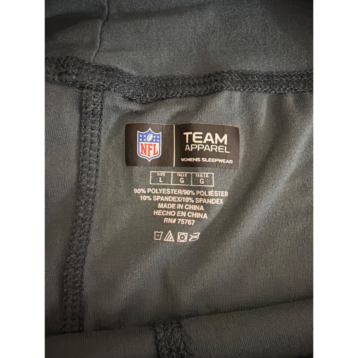 Tampa Bay Buccaneers Sleepwear Leggings Size L