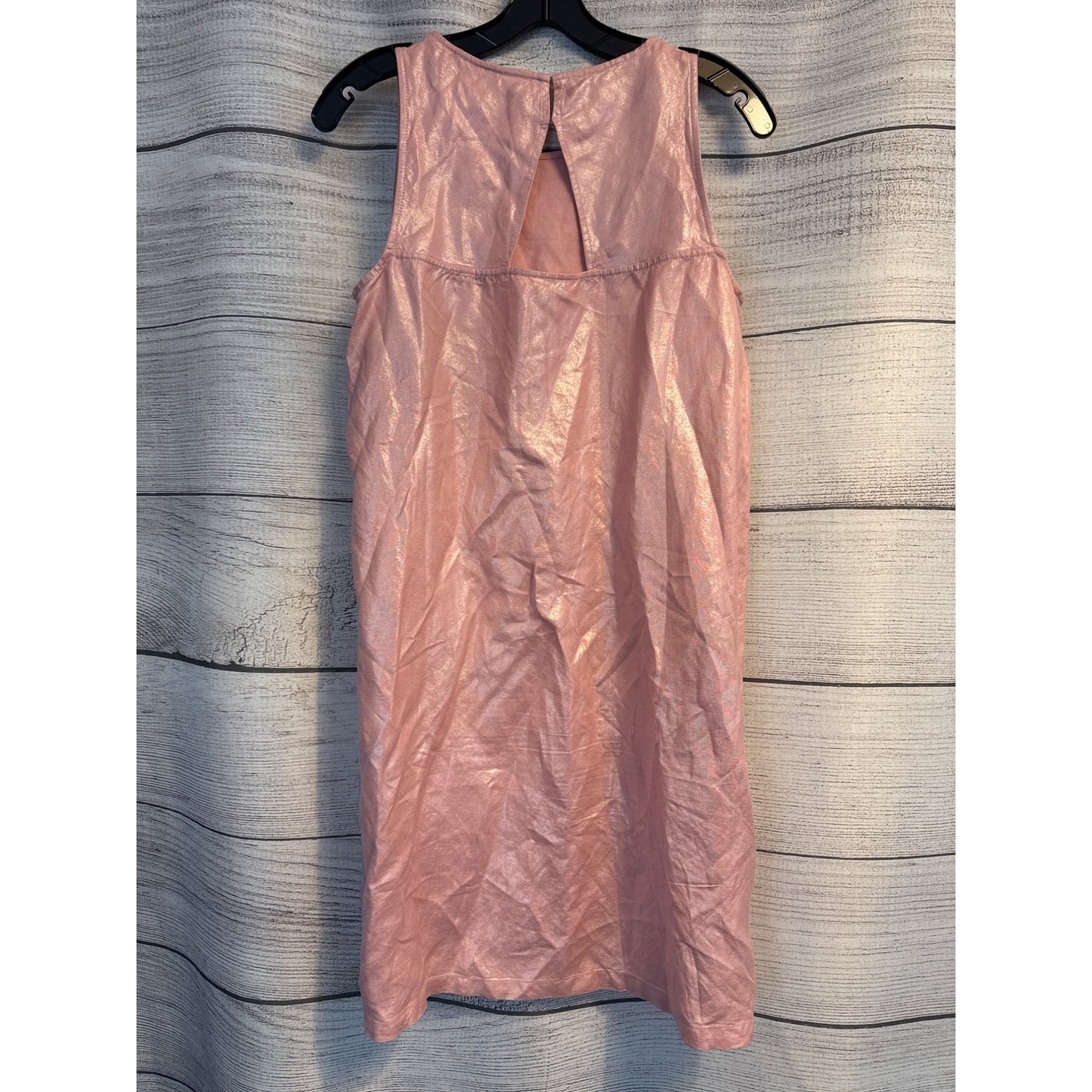 Loft Sleeveless Linen Blend Shift Dress Size 4