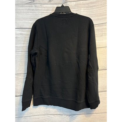 Vans Mens Black Logo Crewneck Sweatshirt Size M