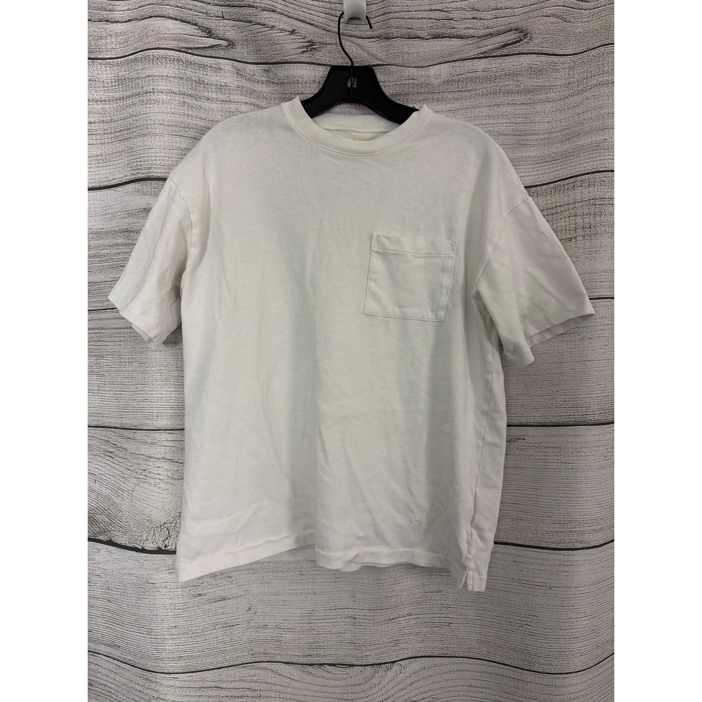 Madewell White Cotton Pocket Tee Size XS