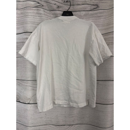 Madewell White Cotton Pocket Tee Size XS