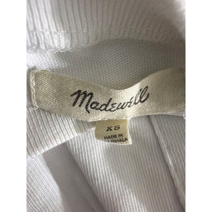 Madewell White Cotton Pocket Tee Size XS