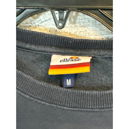 Ellesse Mens Navy Blue Crewneck Sweatshirt Size M
