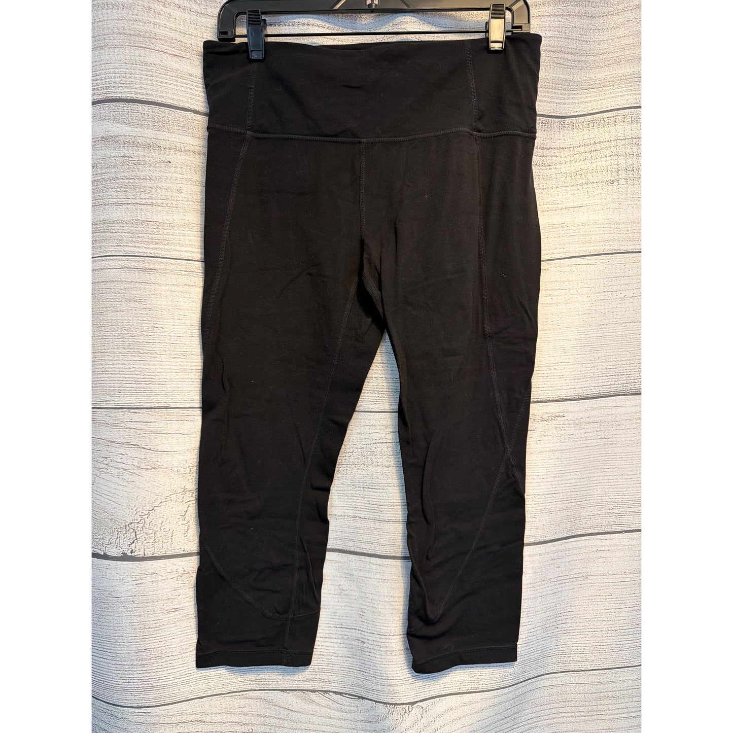 Athleta Black Capri Leggings Size L