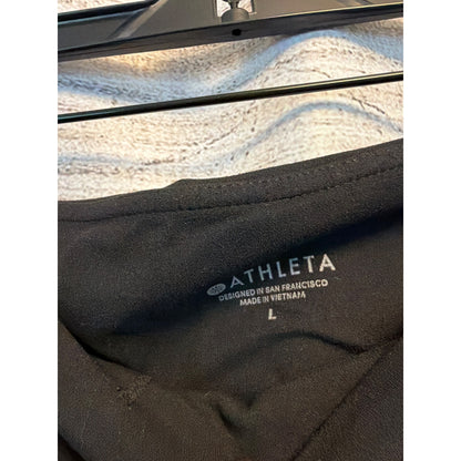 Athleta Black Capri Leggings Size L