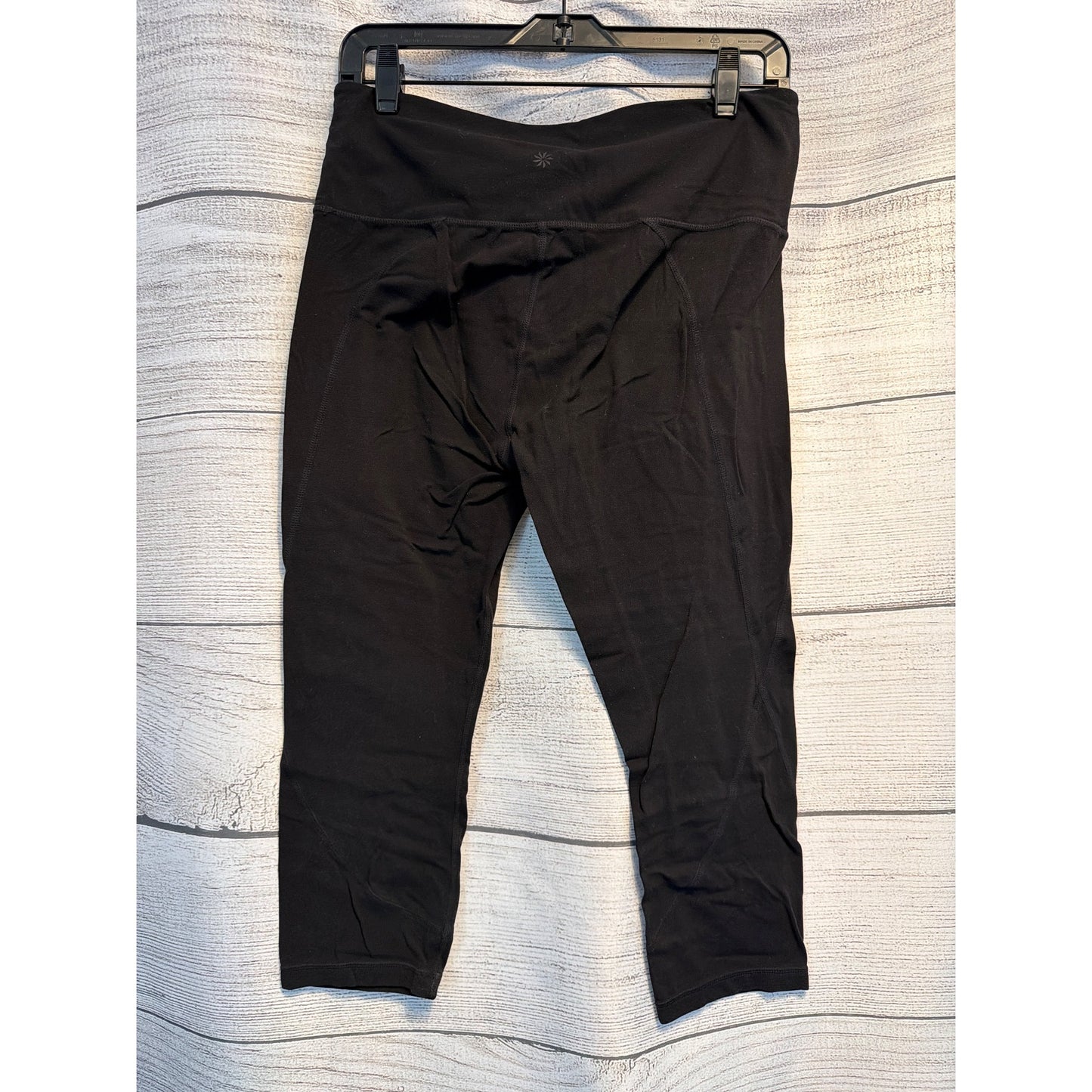 Athleta Black Capri Leggings Size L