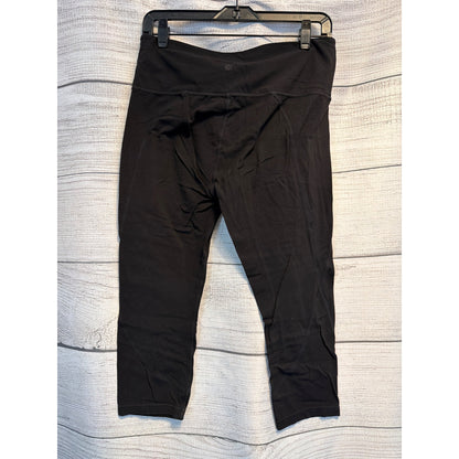 Athleta Black Capri Leggings Size L