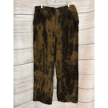 NWOT We The Free Corduroy Wide Leg Tie-Dye Pants Size 31