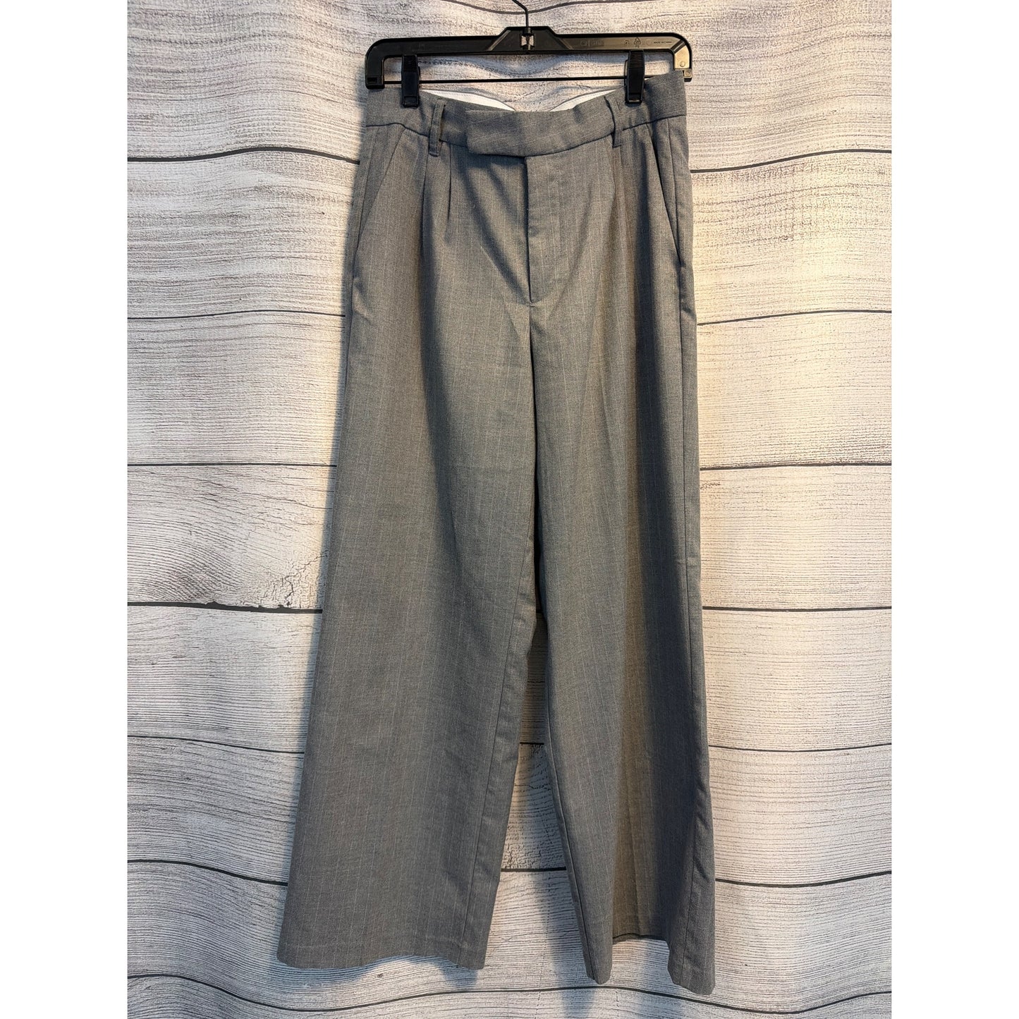 Divided Tailored Gray Wide Leg Business Casual Trousers Size 6