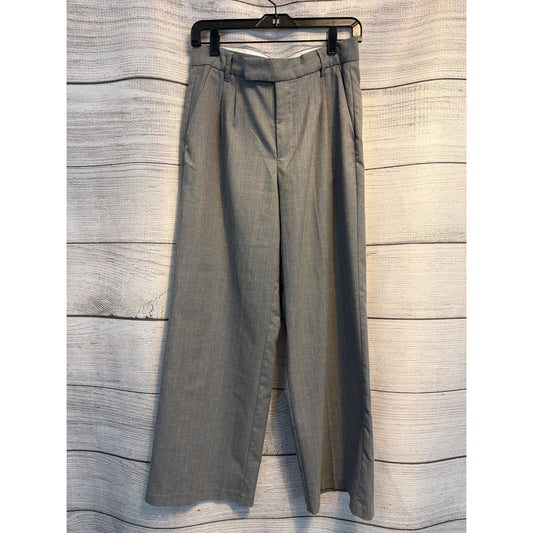 Divided Tailored Gray Wide Leg Business Casual Trousers Size 6