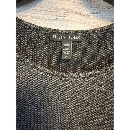 Eileen Fisher 100% Extra Fine Merino Wool Sweater Tunic Size S
