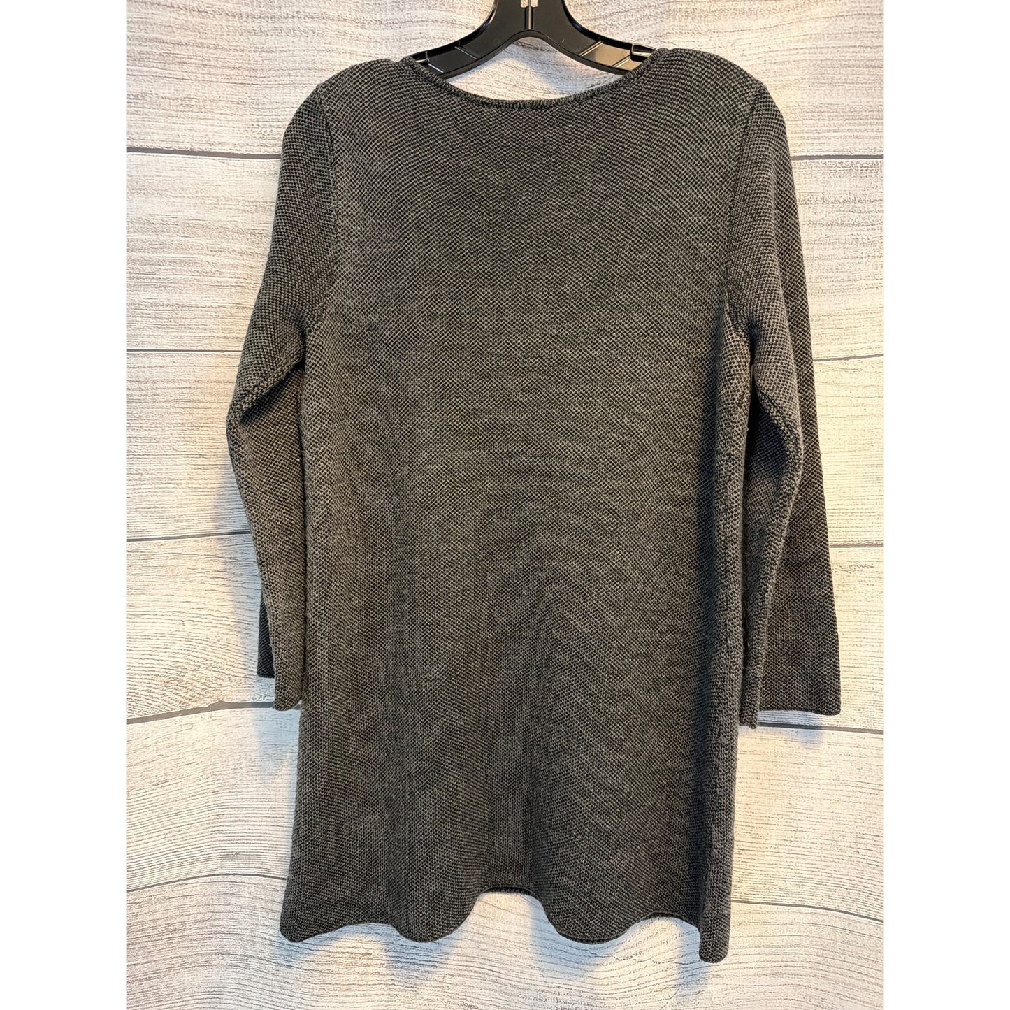 Eileen Fisher 100% Extra Fine Merino Wool Sweater Tunic Size S