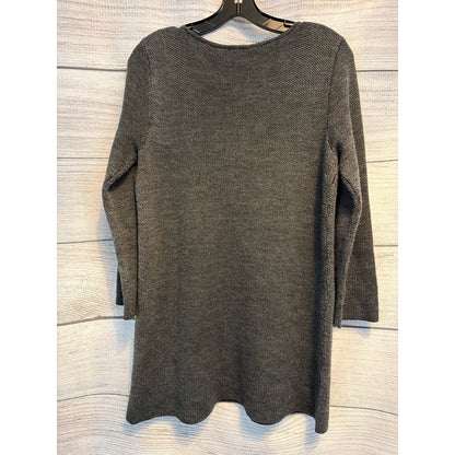 Eileen Fisher 100% Extra Fine Merino Wool Sweater Tunic Size S